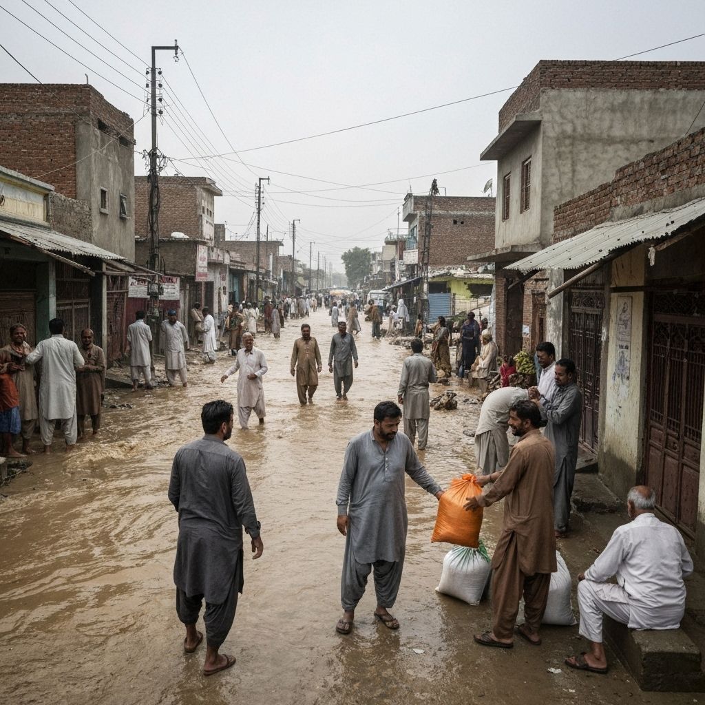 Flood Relief in Punjab